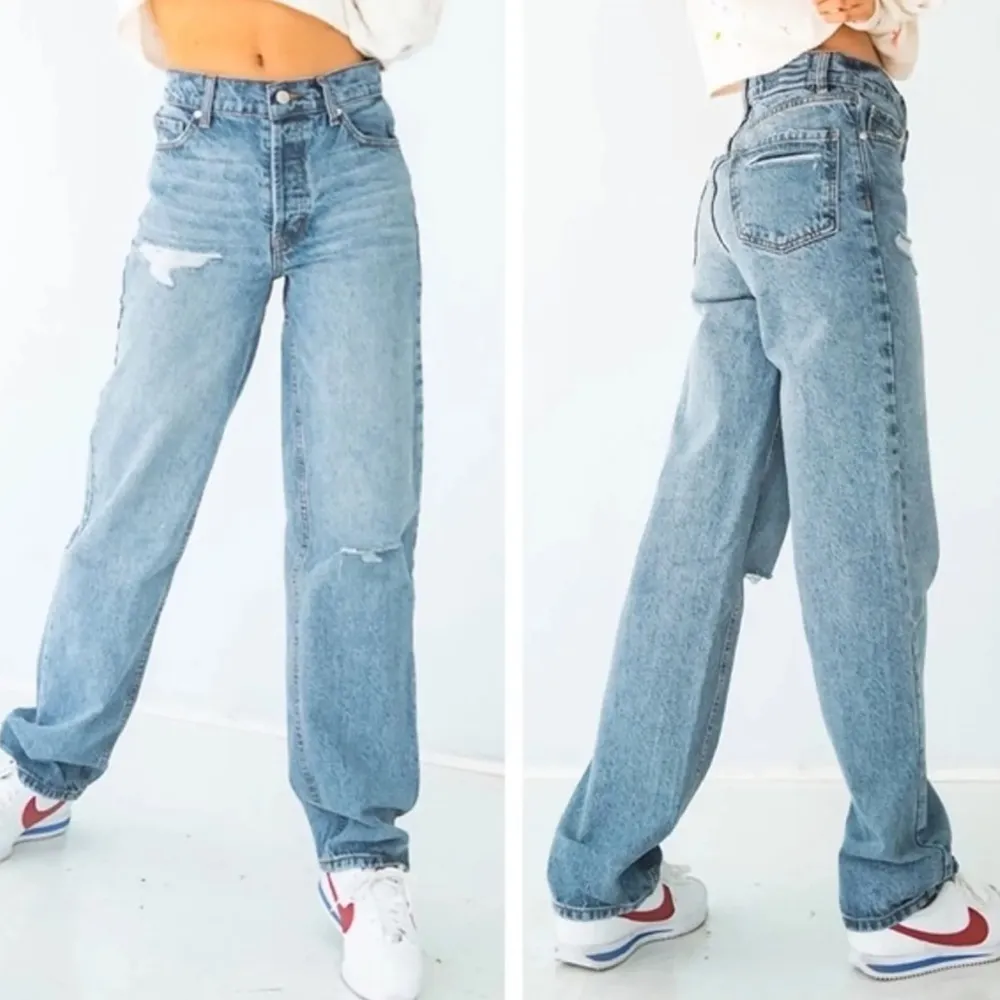 Revice Super 80s High Rise Button Fly Distressed Straight Leg Rigid Jeans SZ 25 - Image 16