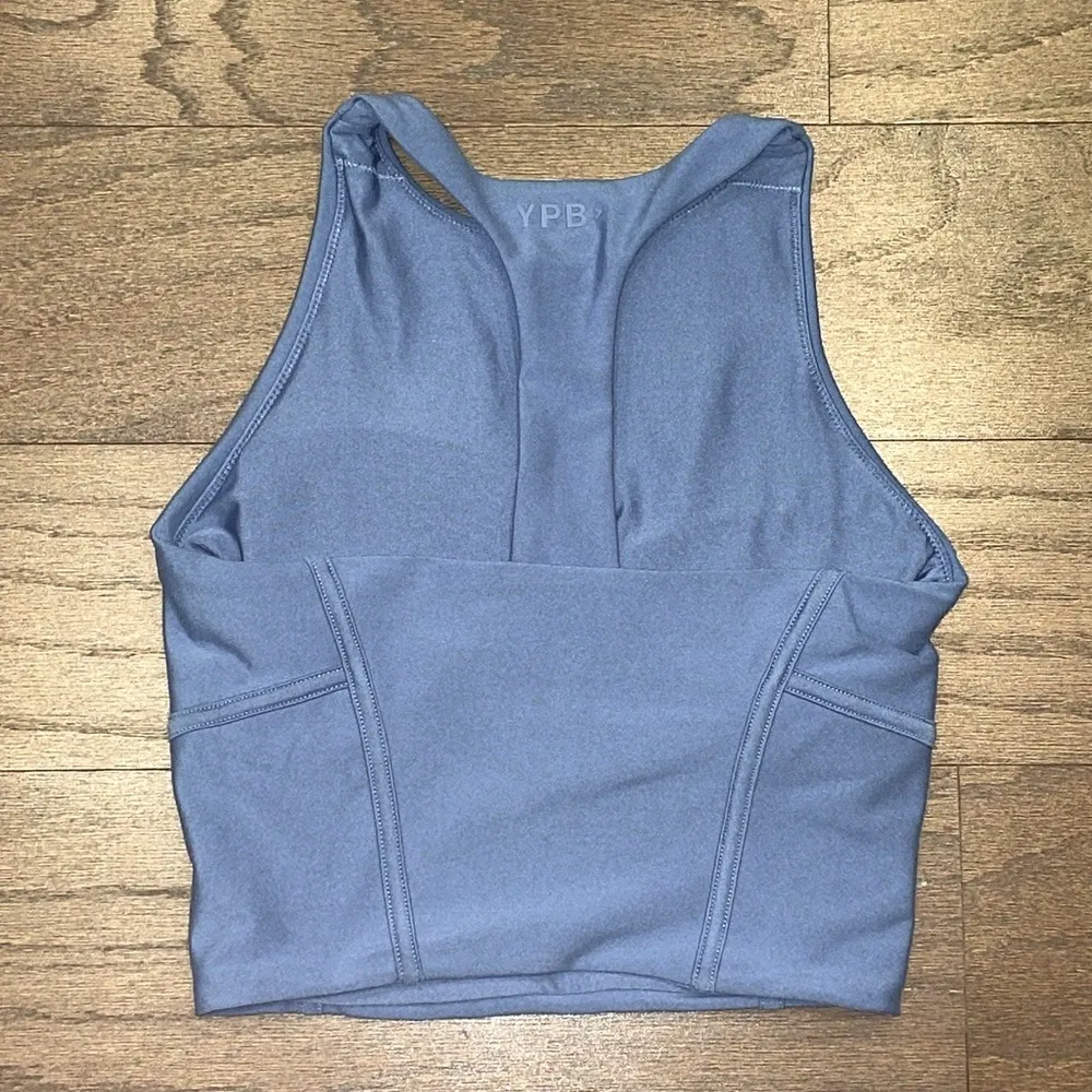 Abercrombie and Fitch YPB Blue Corset Slim Tank - Size XS - Image 2