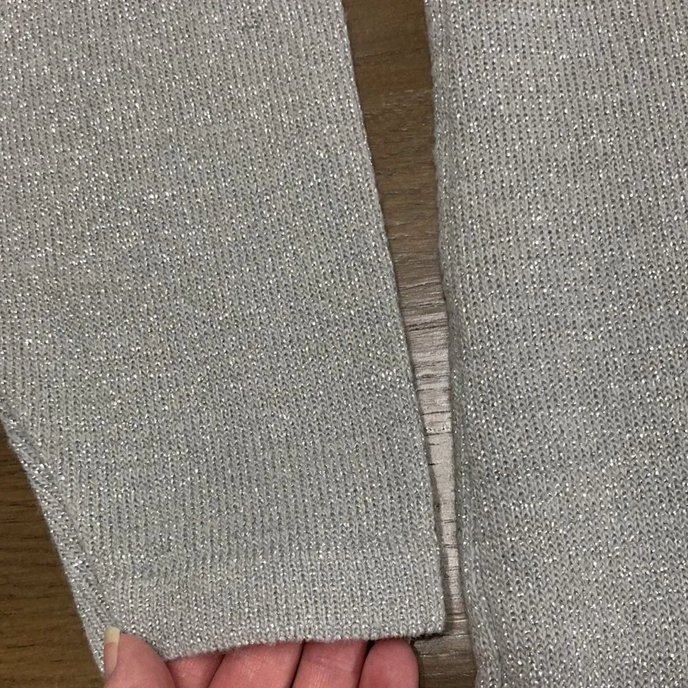 Vtg Norton McNaughton Petites Small Petite Silver Shimmer Sweater Shoulder Pads - Image 7