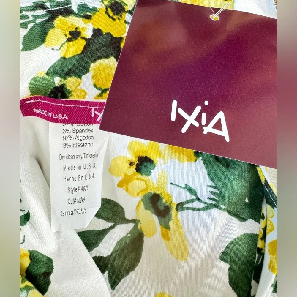 Ivory Yellow & Green Roses Tie Back Halter Mini Dress by Ixia from ModCloth - Image 11