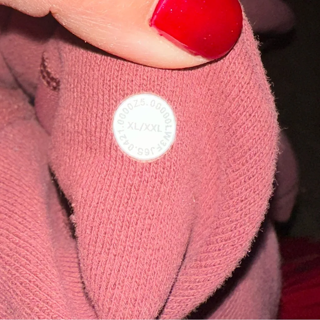 Lululemon Scuba Oversized Funnel Neck Half-Zip size XL/XXL - Image 6