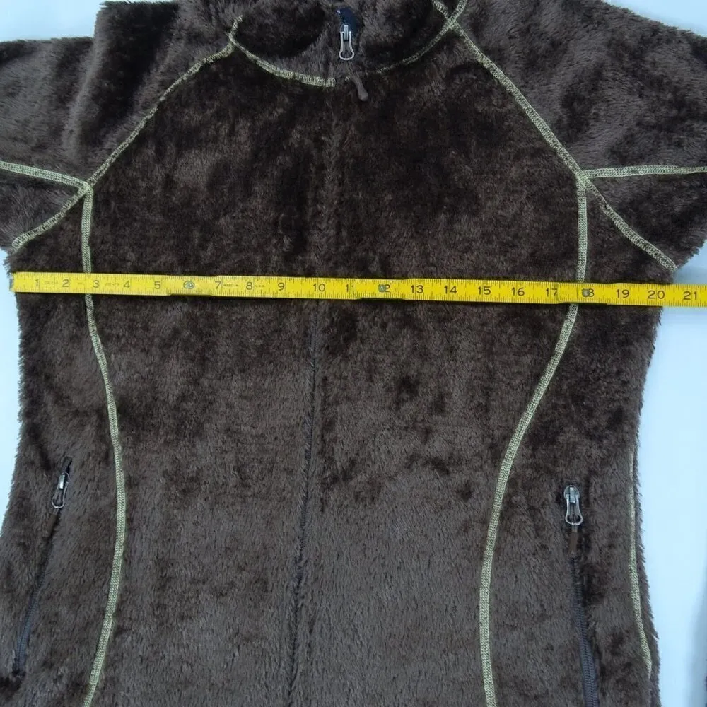 FLAW** Marmot Polartec Fleece Full Zip Jacket Women Sz XL Hiking Outdoor Camping - Image 7