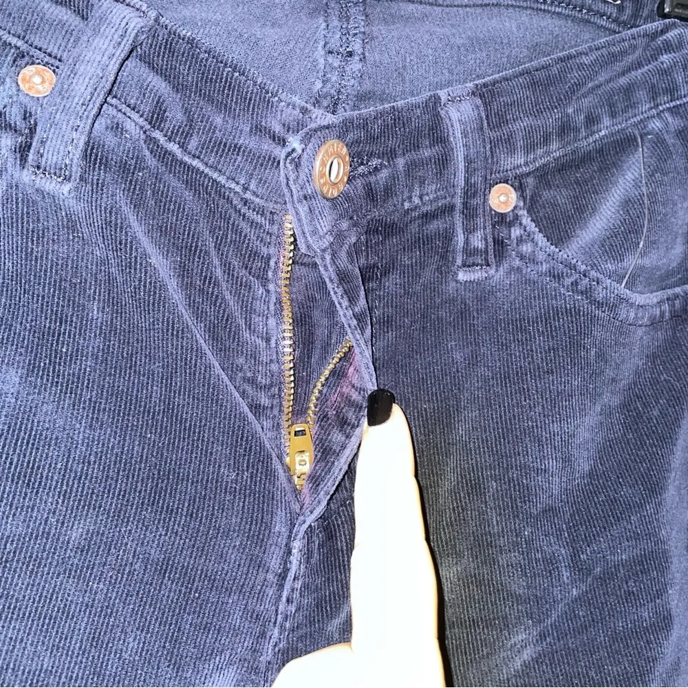 AG Adriano Goldschmeid The Stevie Slim Straight Corduroy Pants Size 27R - Image 6