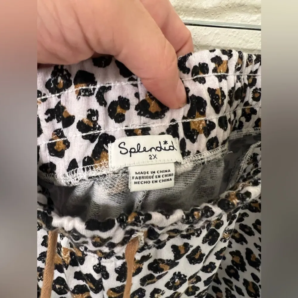 Splendid leopard jogger pants - Image 3