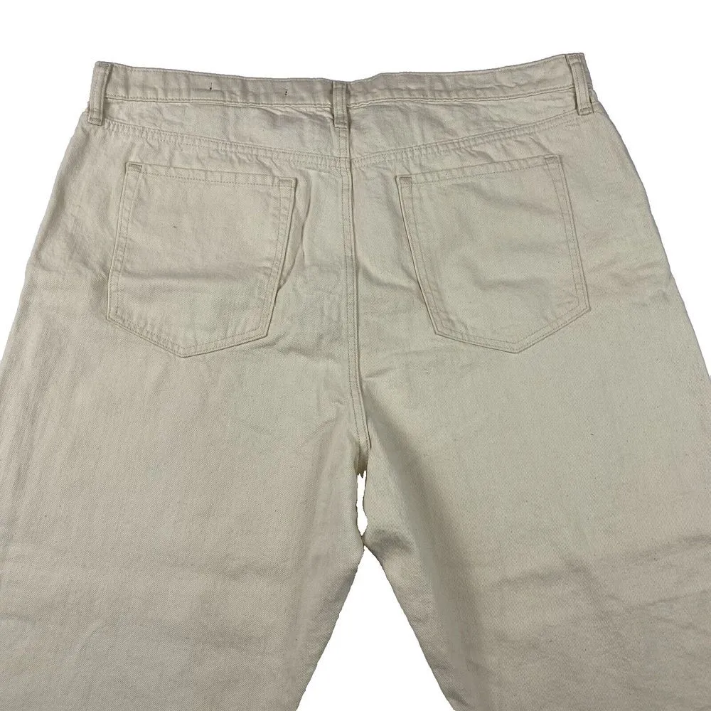 NEW Banana Republic Premium Denim Women's High Rise Straight Ankle Jeans Size 35 - Image 7