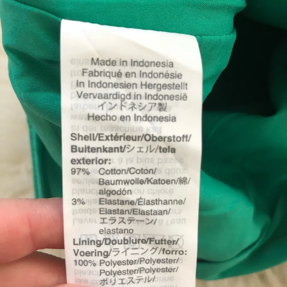 J. Crew Green Scalloped Pencil Skirt - Image 5