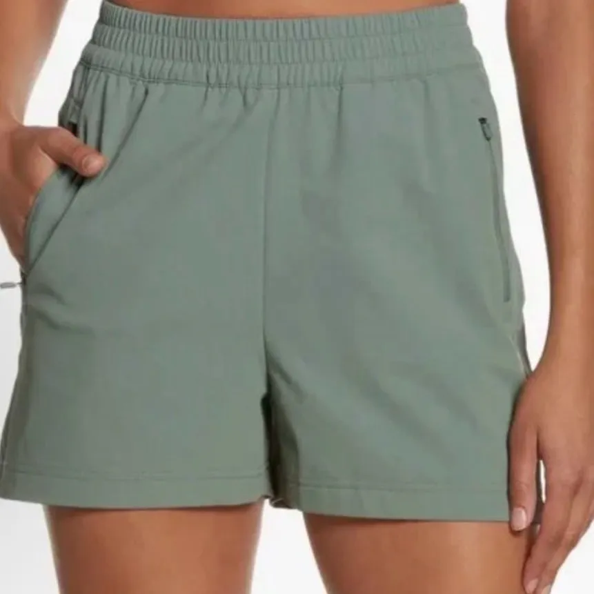 Sweaty Betty women’s summit water resistant hiking short heath green size 14 - Image 2