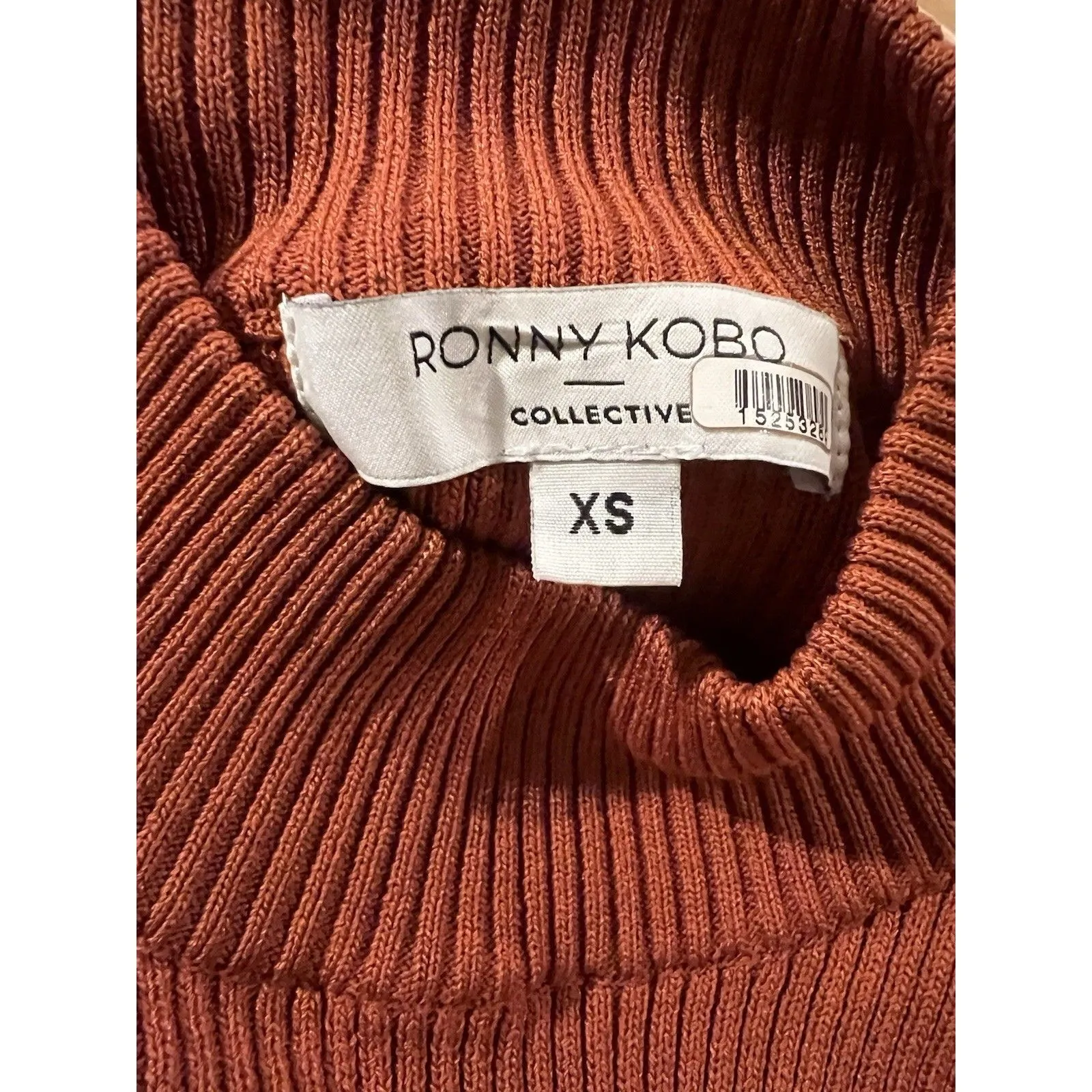 Ronny Kobo Opal Dress in Baked Clay Size XS - Image 9