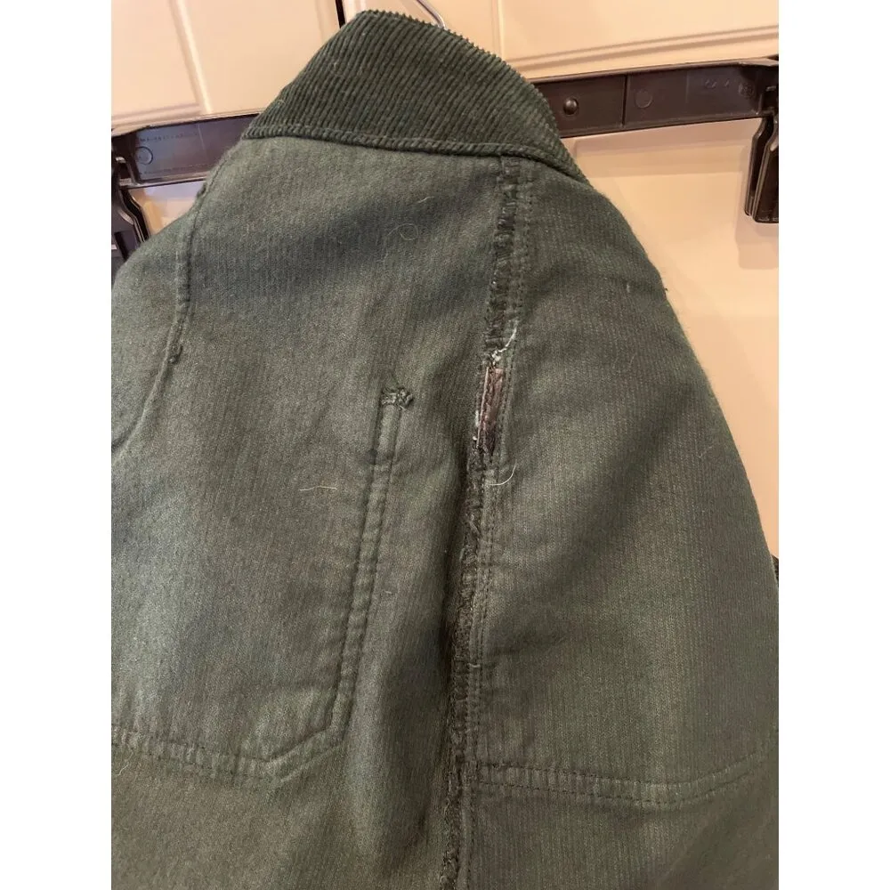 BDG Urban Outfitters Forest Green Corduroy Mini Skirt With Pockets Size XS - Image 8