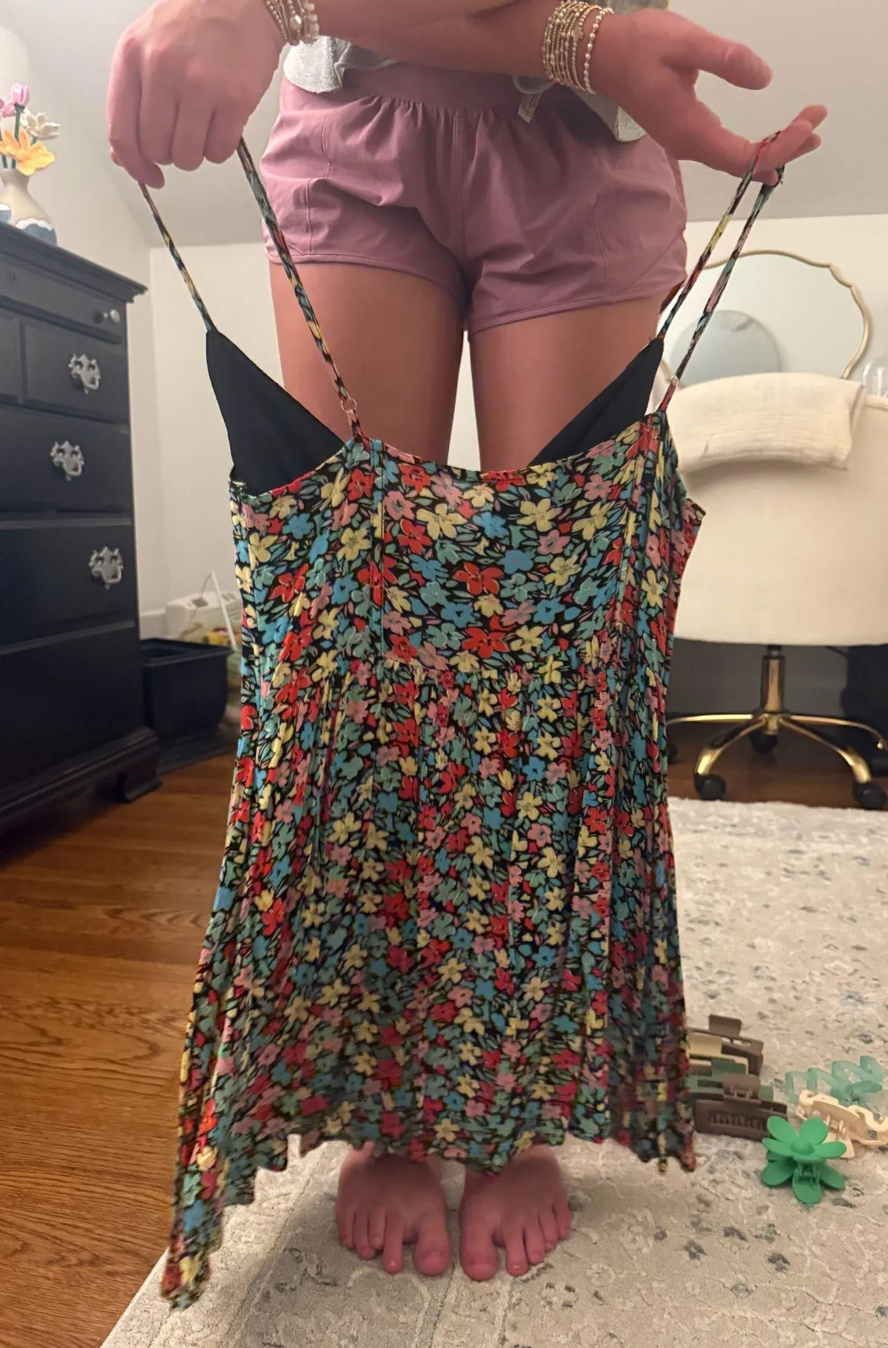 Floral Sky to Moon Dress - Image 3