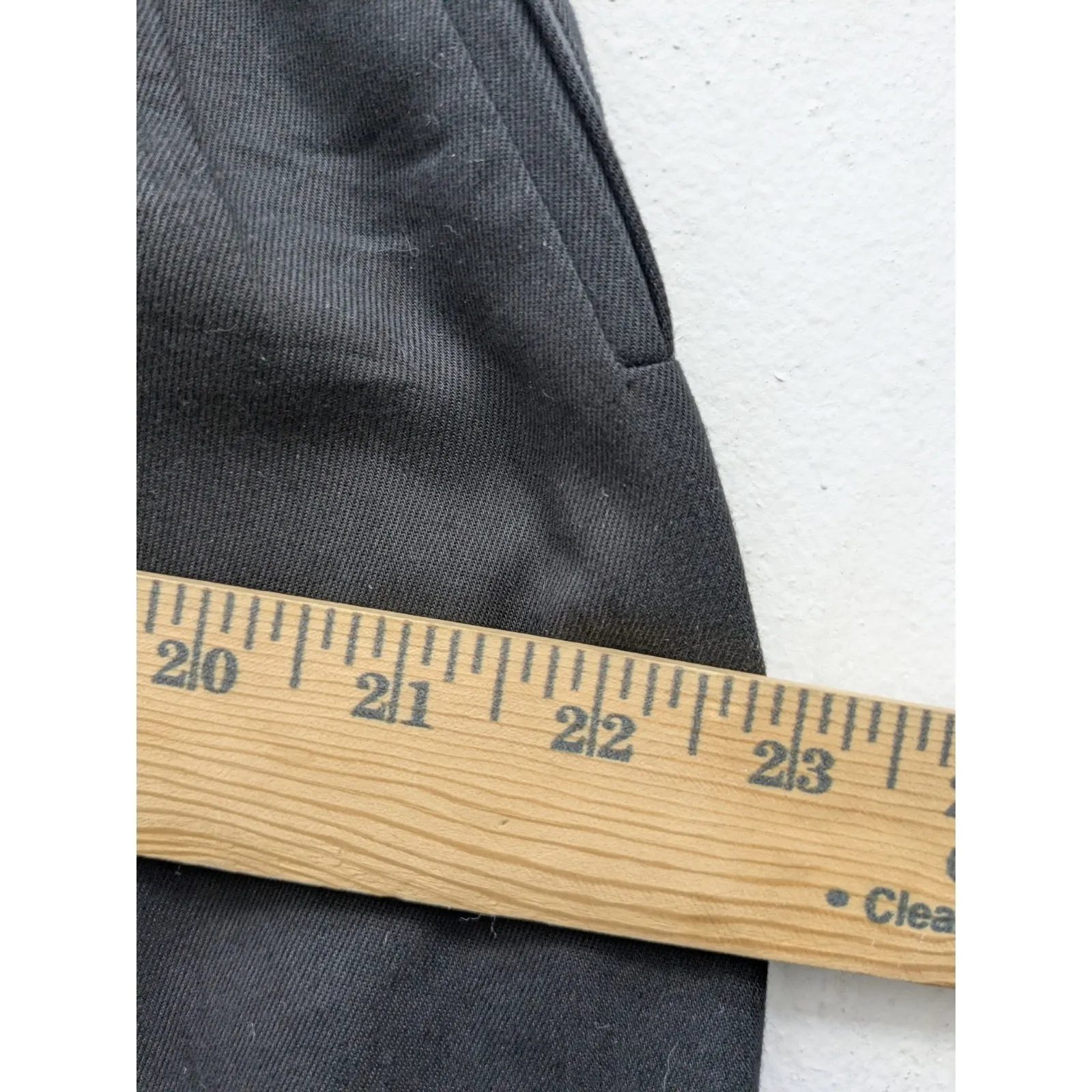 The Noli Shop Women's Dress Pants Foldover Trousers Black Elegant Size 4 - Image 11