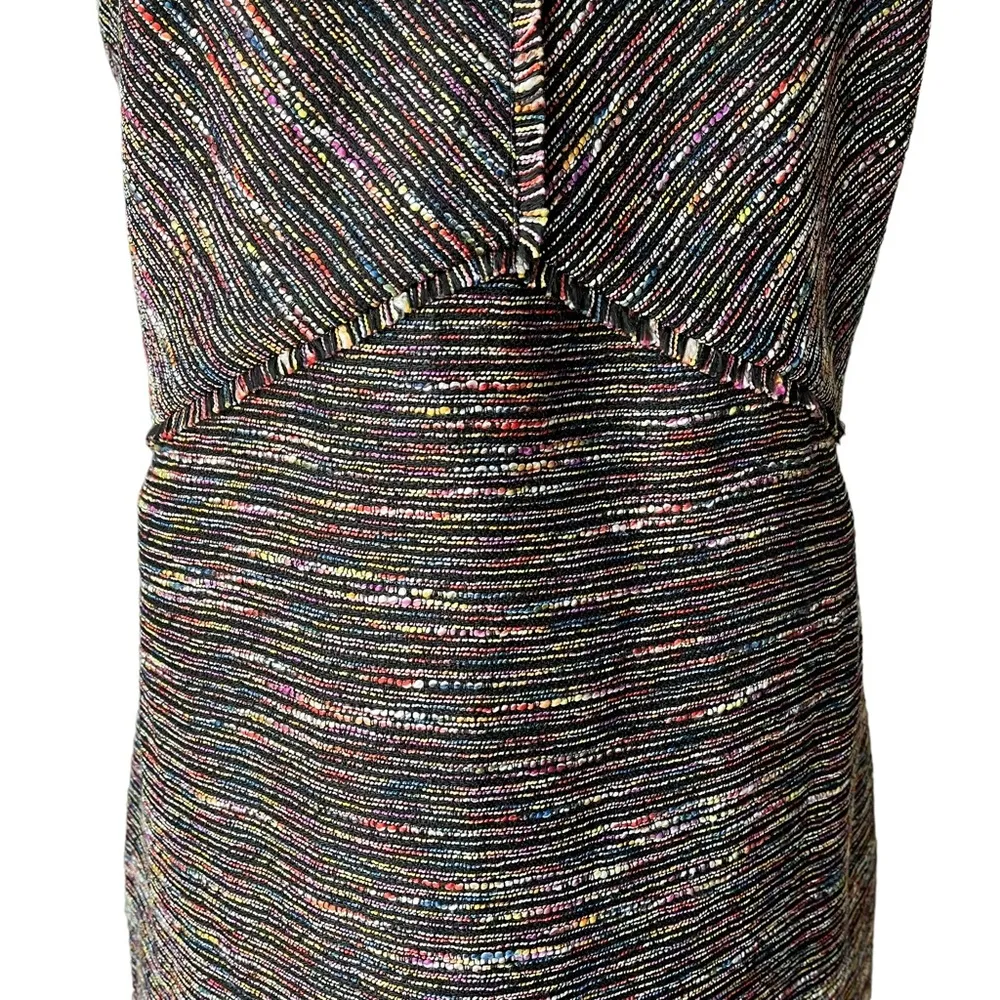 NWT, Sam Edelman Rainbow Textured Sleeveless Multicolor Dress. - Image 12