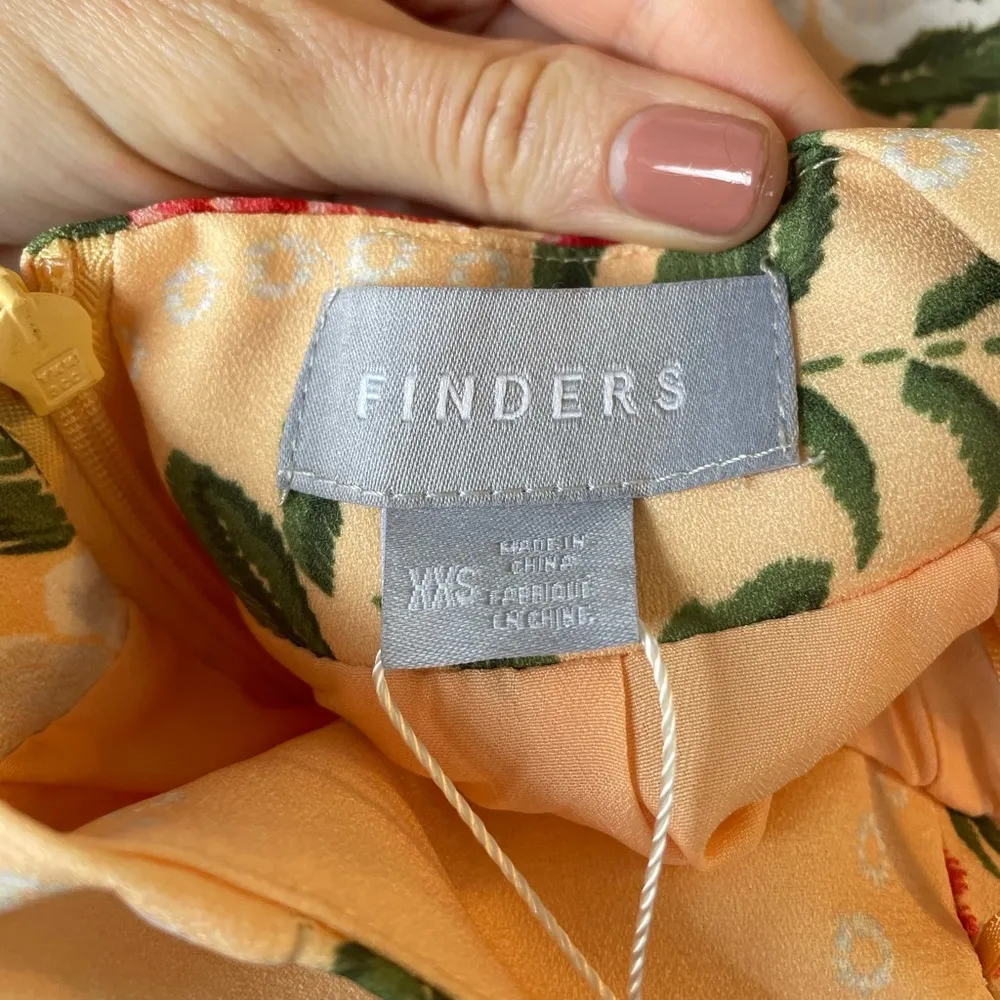 NWT Finders Keepers Exclusive Arcadia Mini Dress Glow Floral open back - Image 10