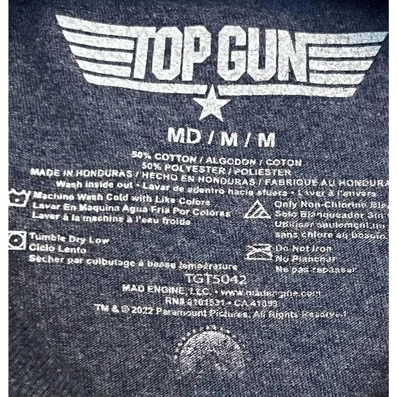 Topgun Maverick Shirt Size M - Image 3