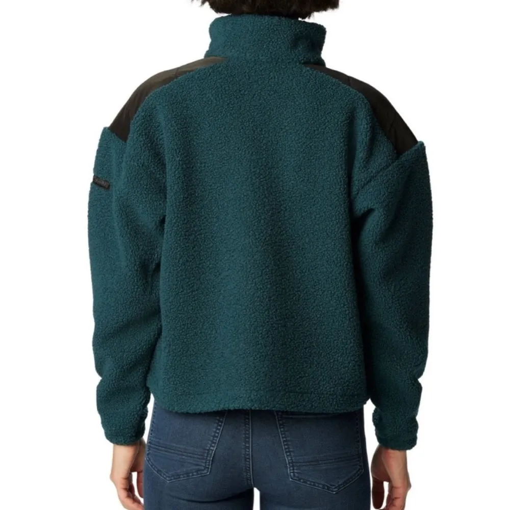 Columbia Women’s Uphill Edge Fleece Full-Zip Pullover in Night Wave - Size XL - Image 2