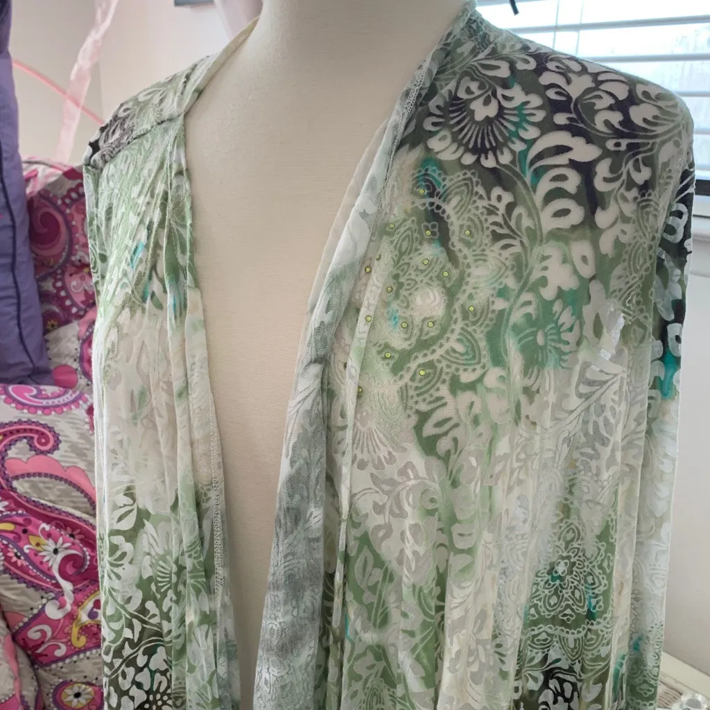 Calvin Klein Graphic Lightweight Cardigan - Image 2