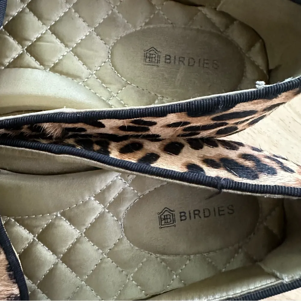 Birdies The Starling In Cheetah Calf Hair Tan Size 6.5 - Image 3