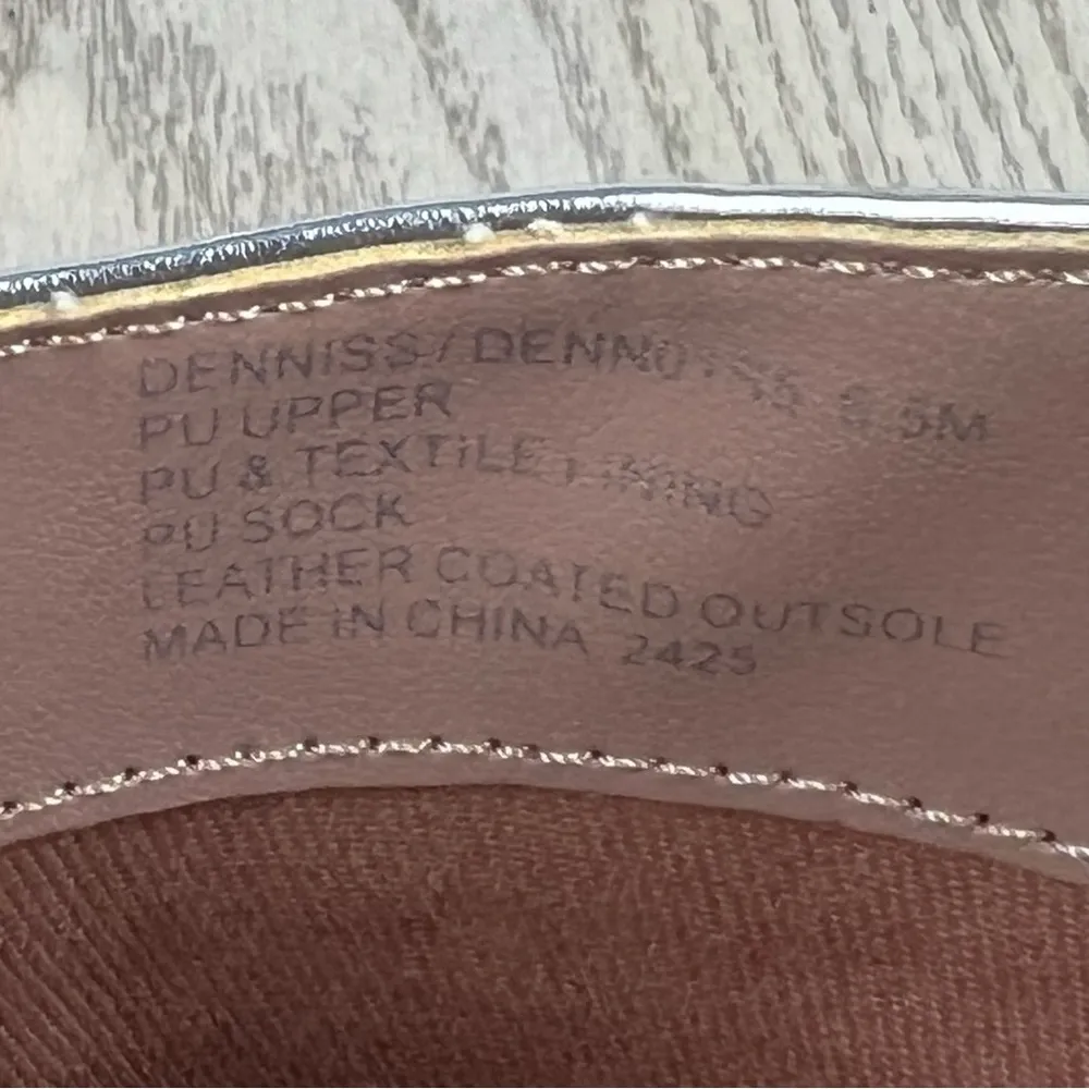 Betsey Johnson Denniss Western Star Slip-on Mules 6.5 White & Silver $99 - Image 8