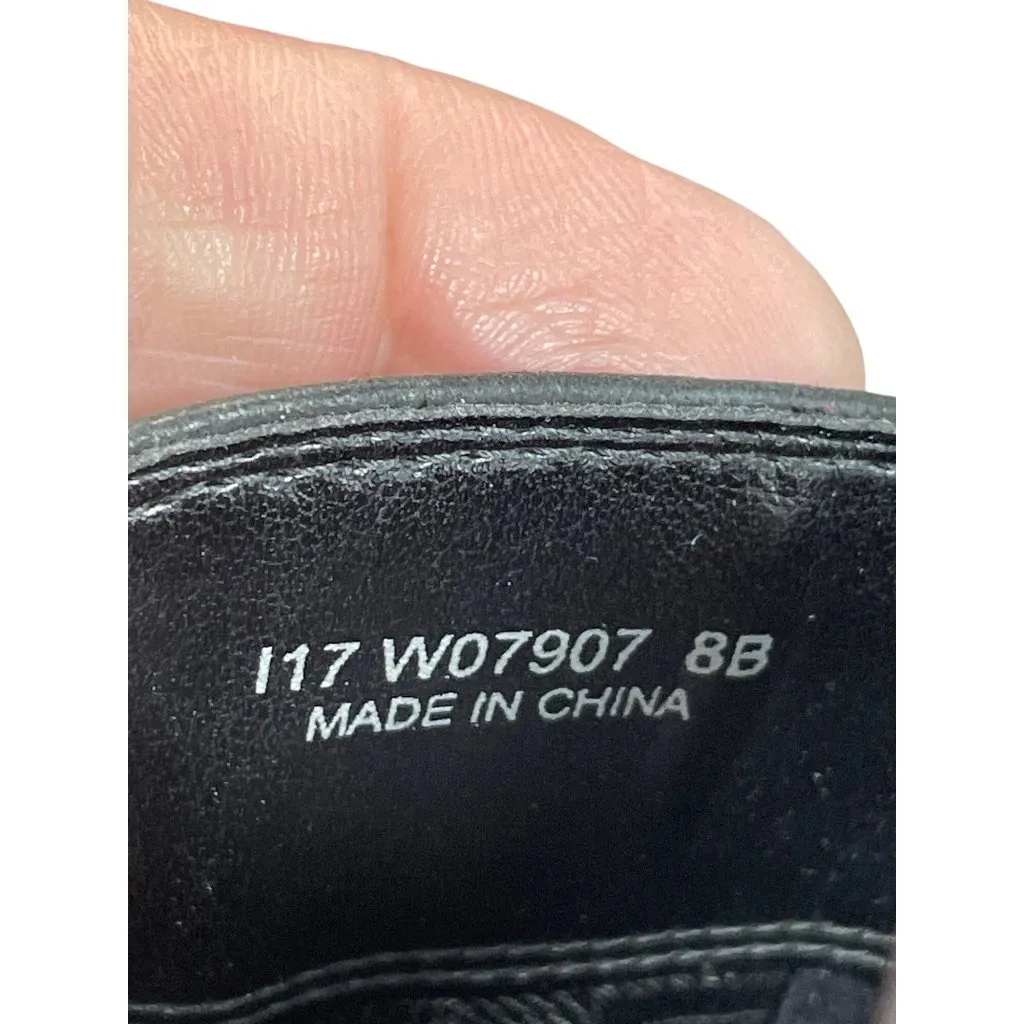 Cole Haan womans Black Leather Knee Equestrian Riding Boots Sz 8B SKU 9509 - Image 6