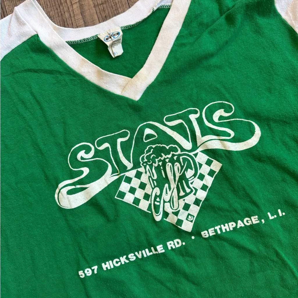 Vintage Raglan Jersey Tee - Image 2