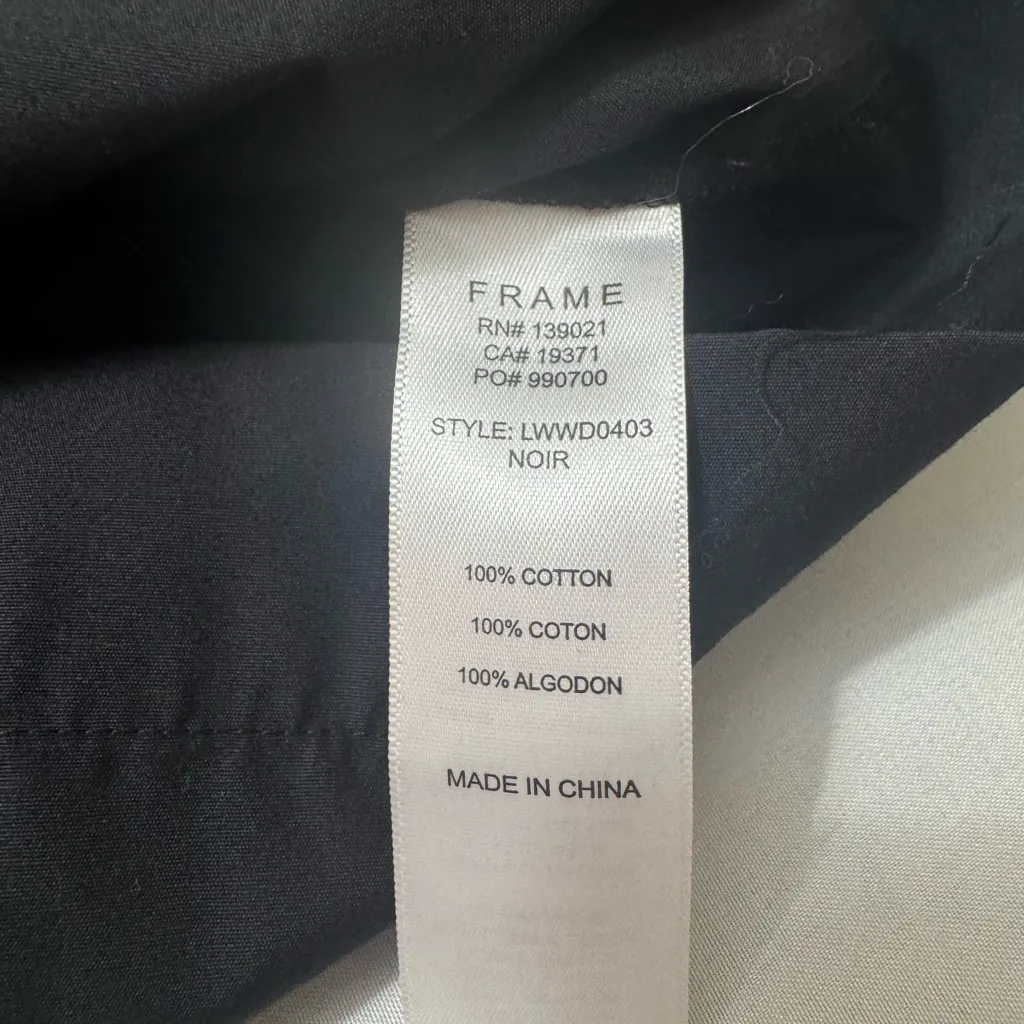 NWTs Frame Margot Black Dress - Image 6