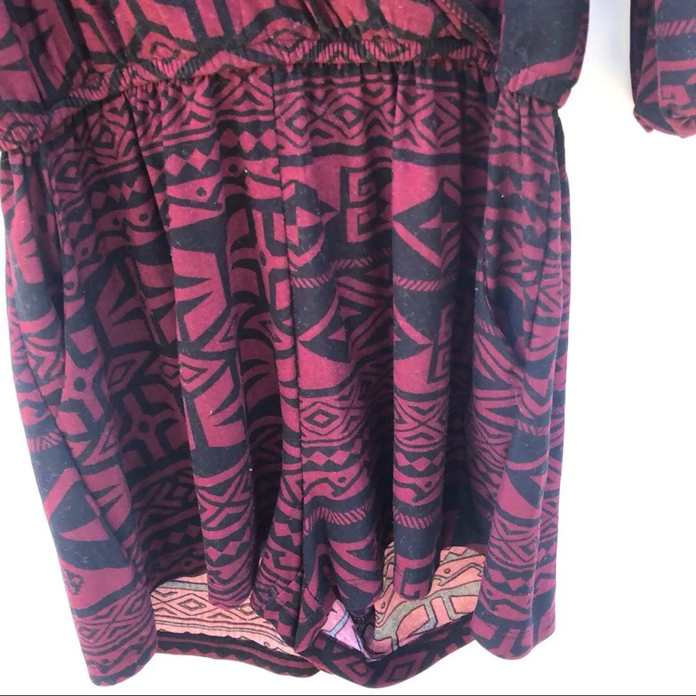 💜 Los Angeles 3/4 Sleeve Cross front Romper - Image 4