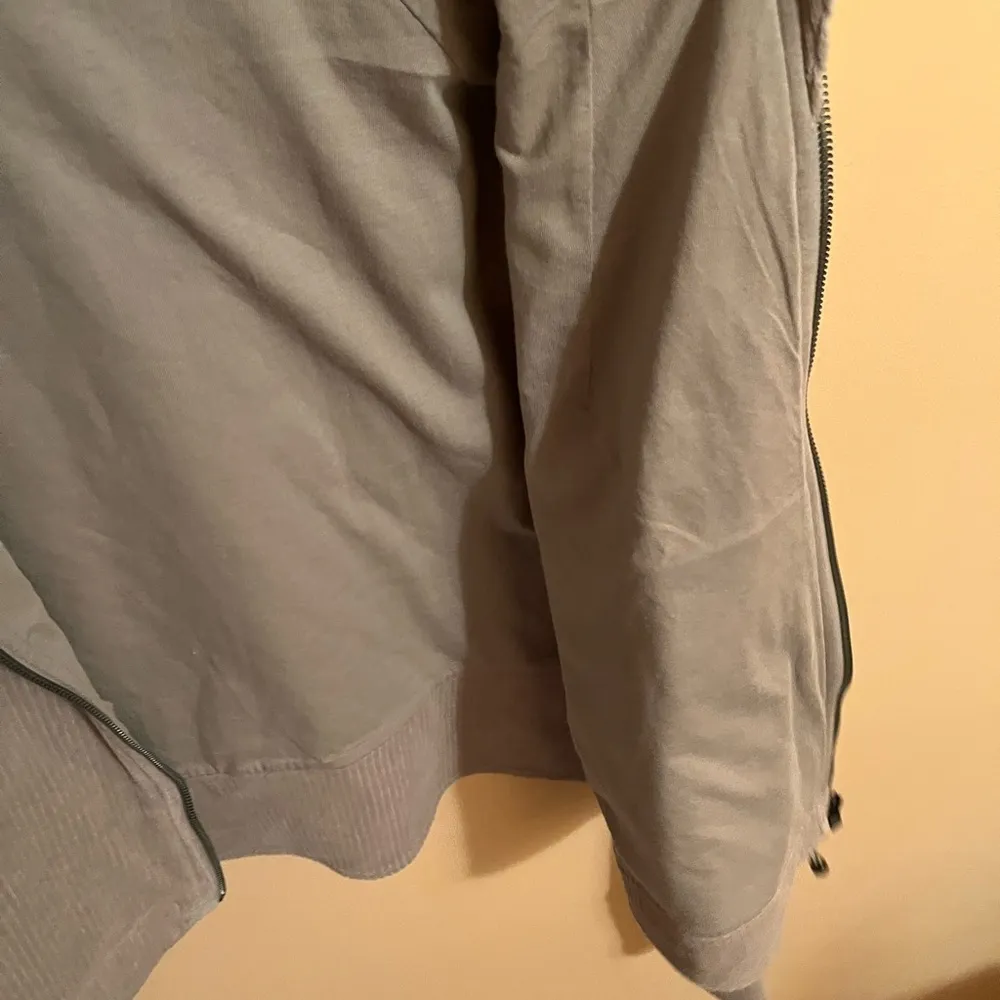 Scuba Track Velvet Cord Jacket in Riverstone - Image 13