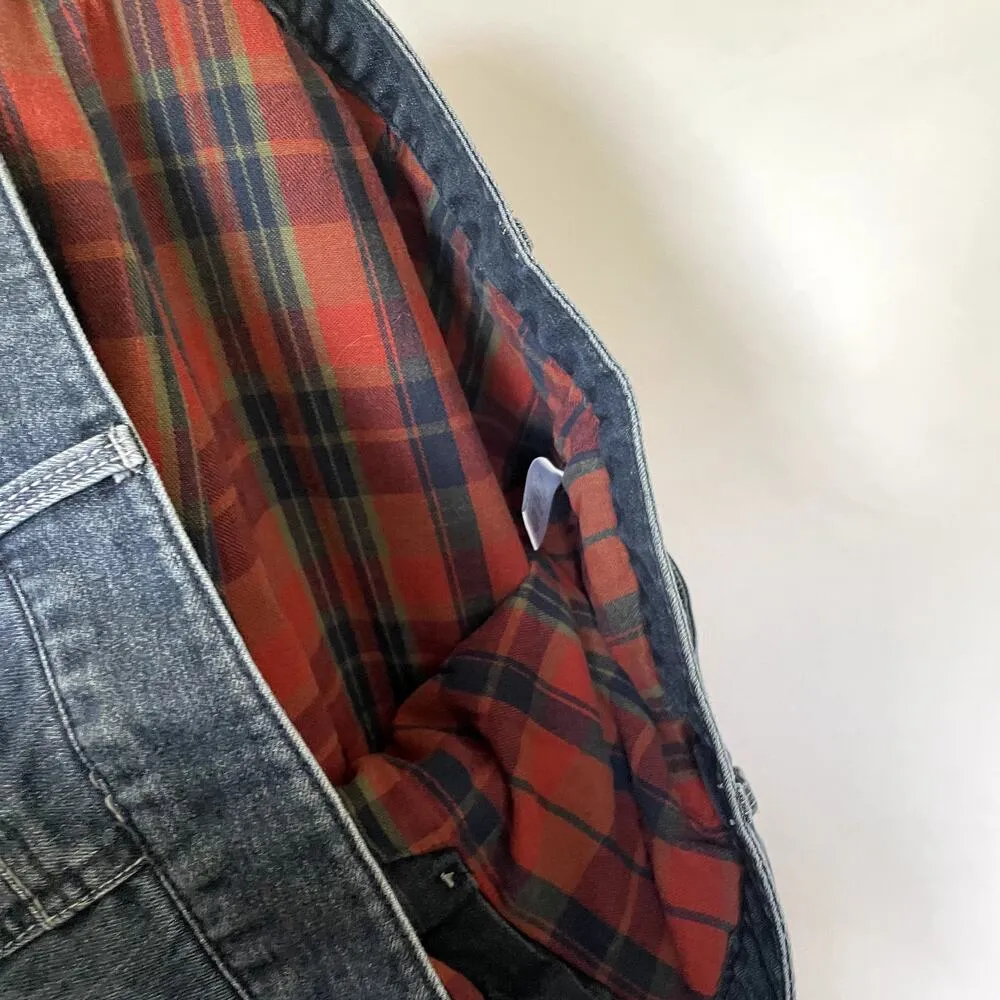 Gander Mountain Guide Series blue jeans dark wash fleece lined cotton women's 18 - Image 7