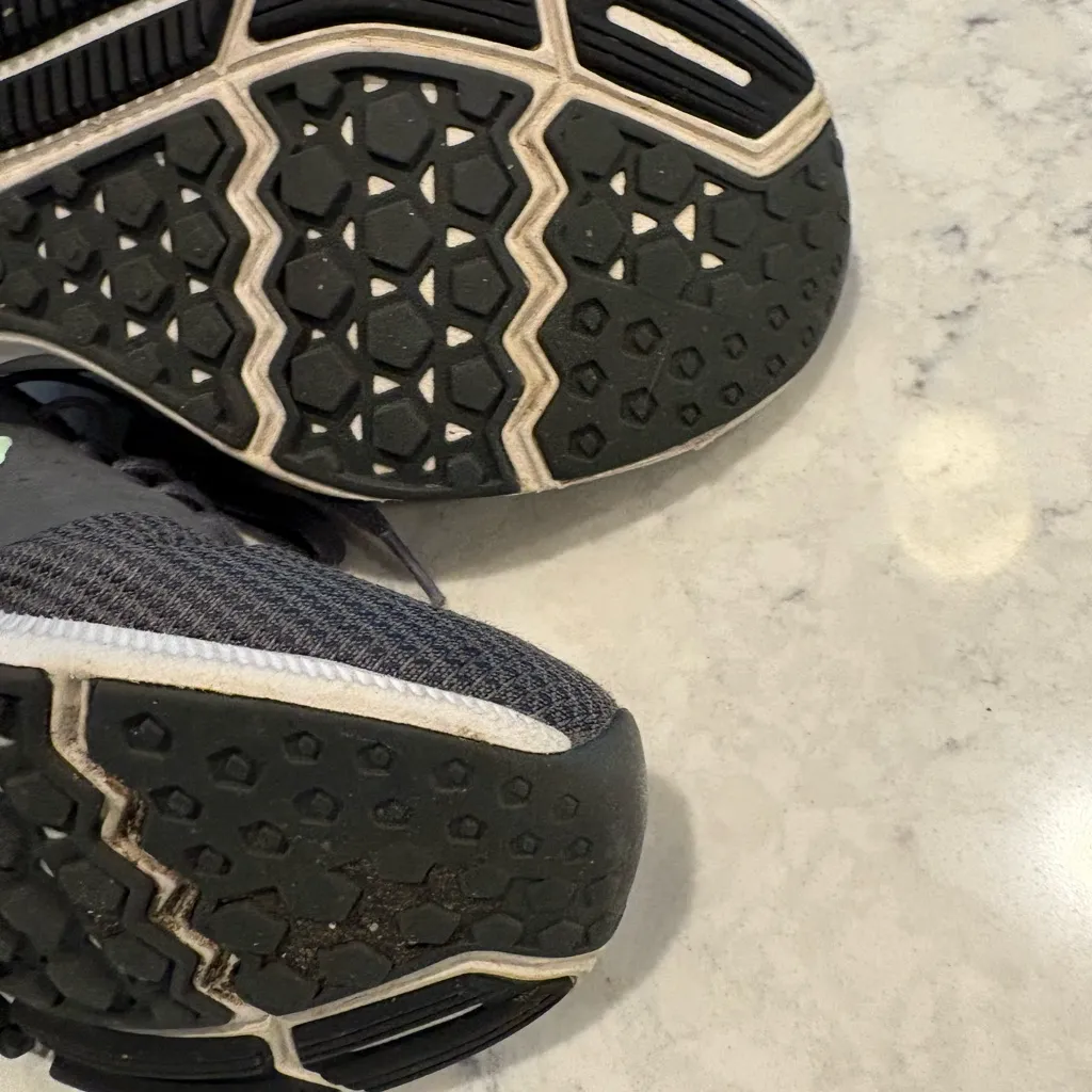 NIKE Womens Downshifter 7 Running Shoes 852466-003 Gray Mint White Sz 6.5 - Image 5