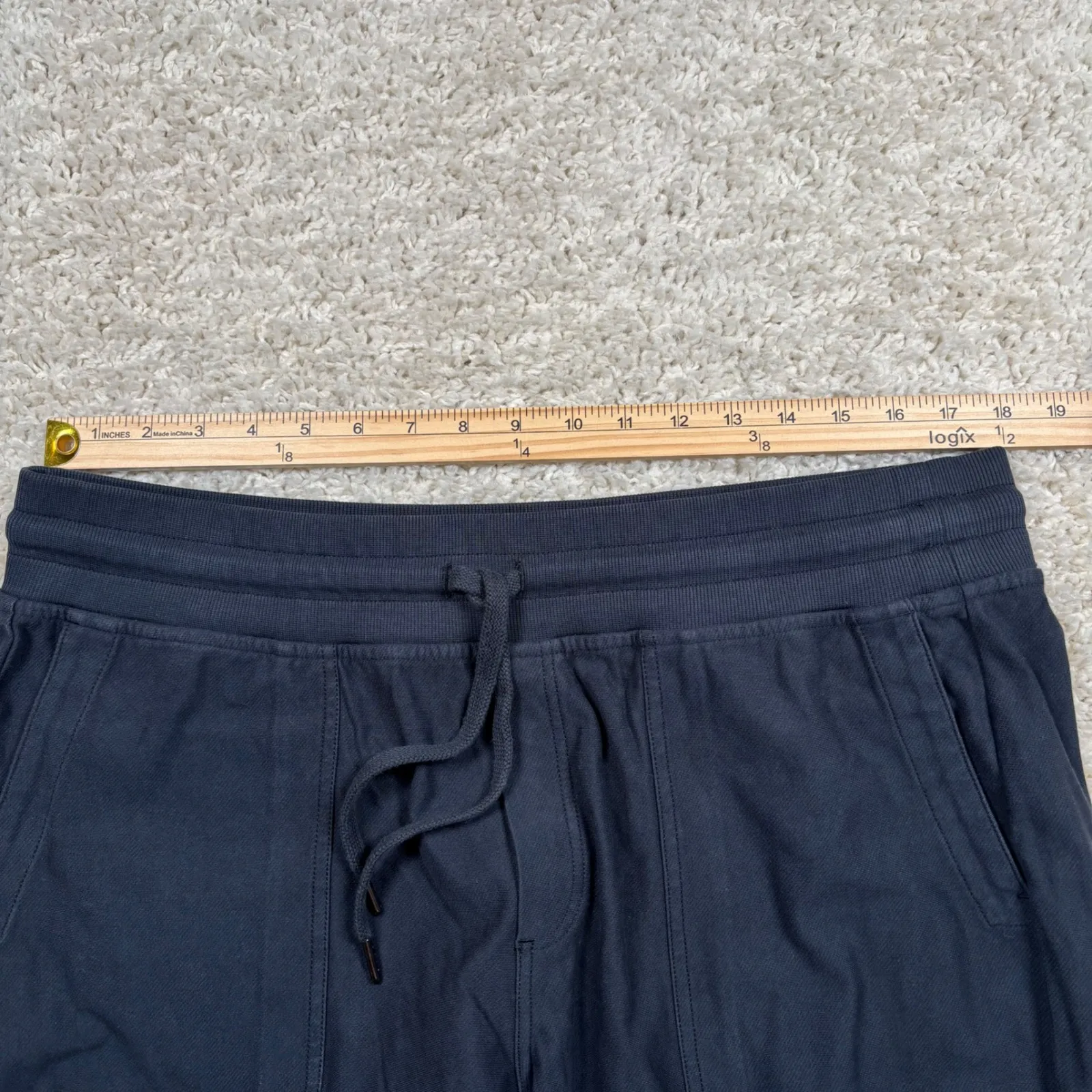 Athleta Farallon Weekender Pant Charcoal Gray Cropped Jogger Womens XL - Image 6