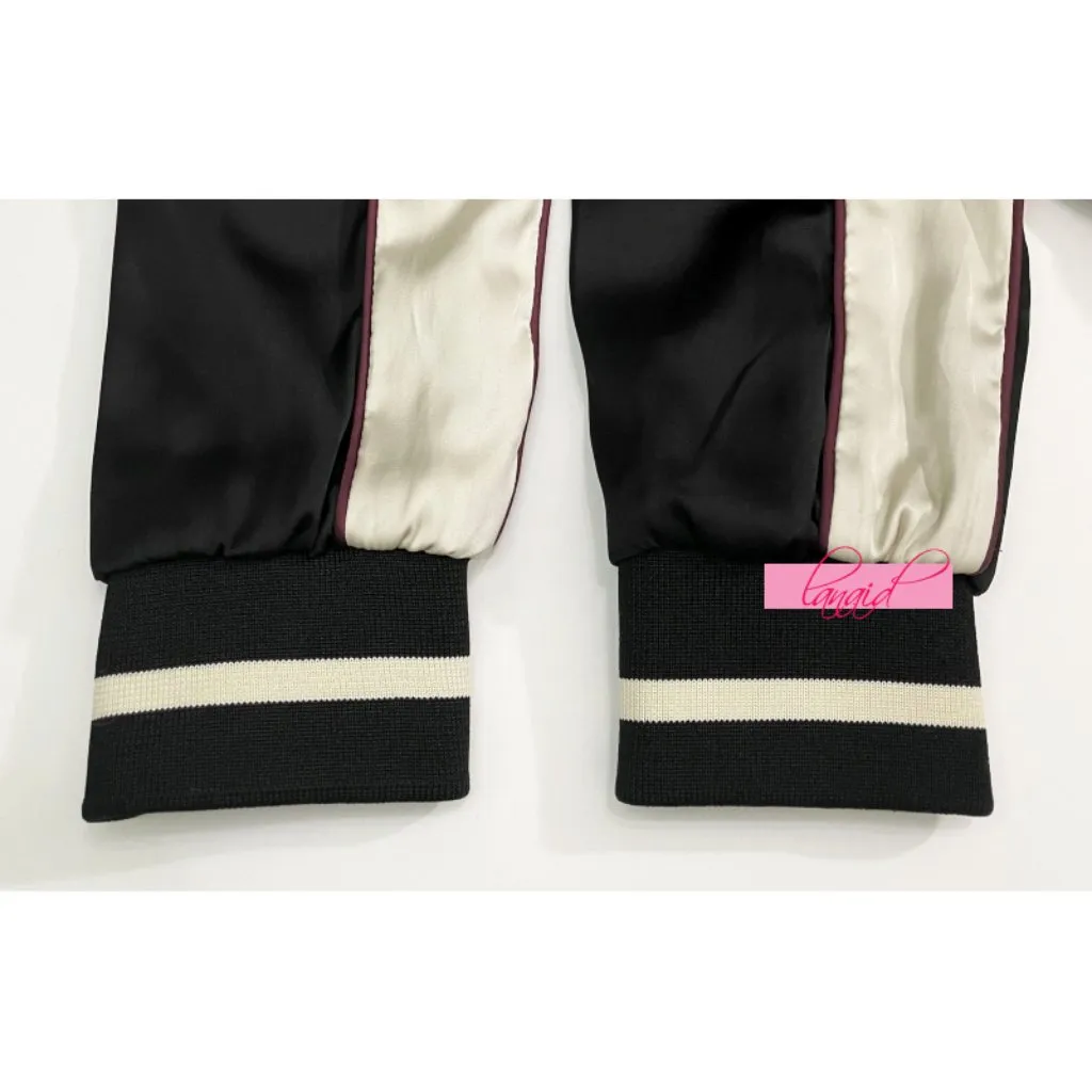 H&M Tiger-Embroidered Bomber Jacket Asian Oriental Japanese Sukajan Chinese Coat - Image 9