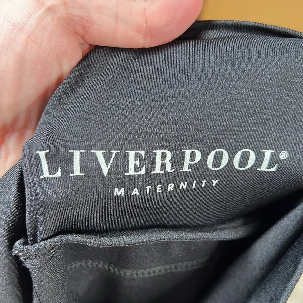 Liverpool Maternity The Legging Black Pants Size 8/29 - Image 4