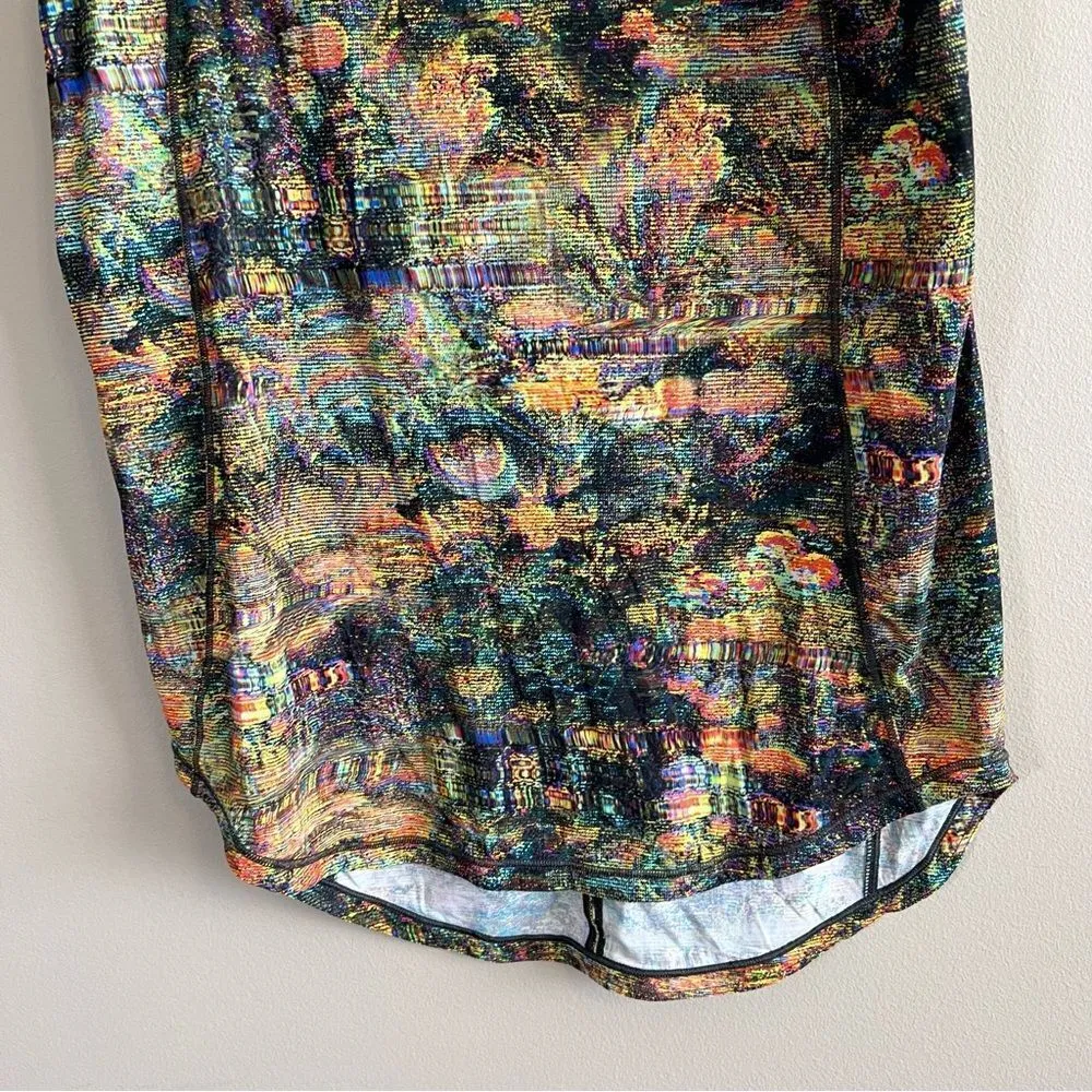 ✨ Lululemon Sculpt Tank SeaWheeze Glitch Starlight Tapestry Mesh - Image 5