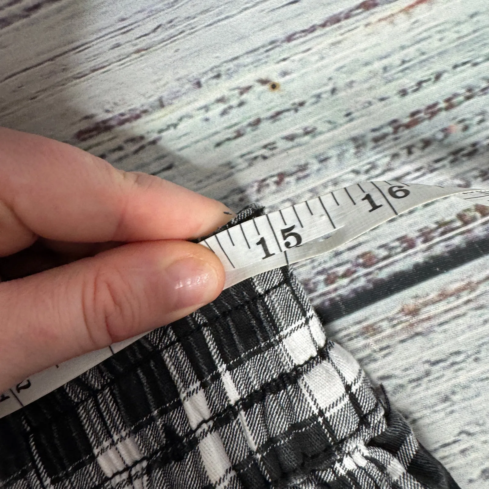 Hot Topic Plaid Cargo Jogger Pants w/ Chain Women’s Small – Grunge Punk Y2K - Image 3