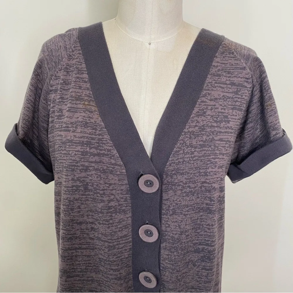 Burton Knit Sporty Taupe Space Dye Mini Dress XL - Image 11