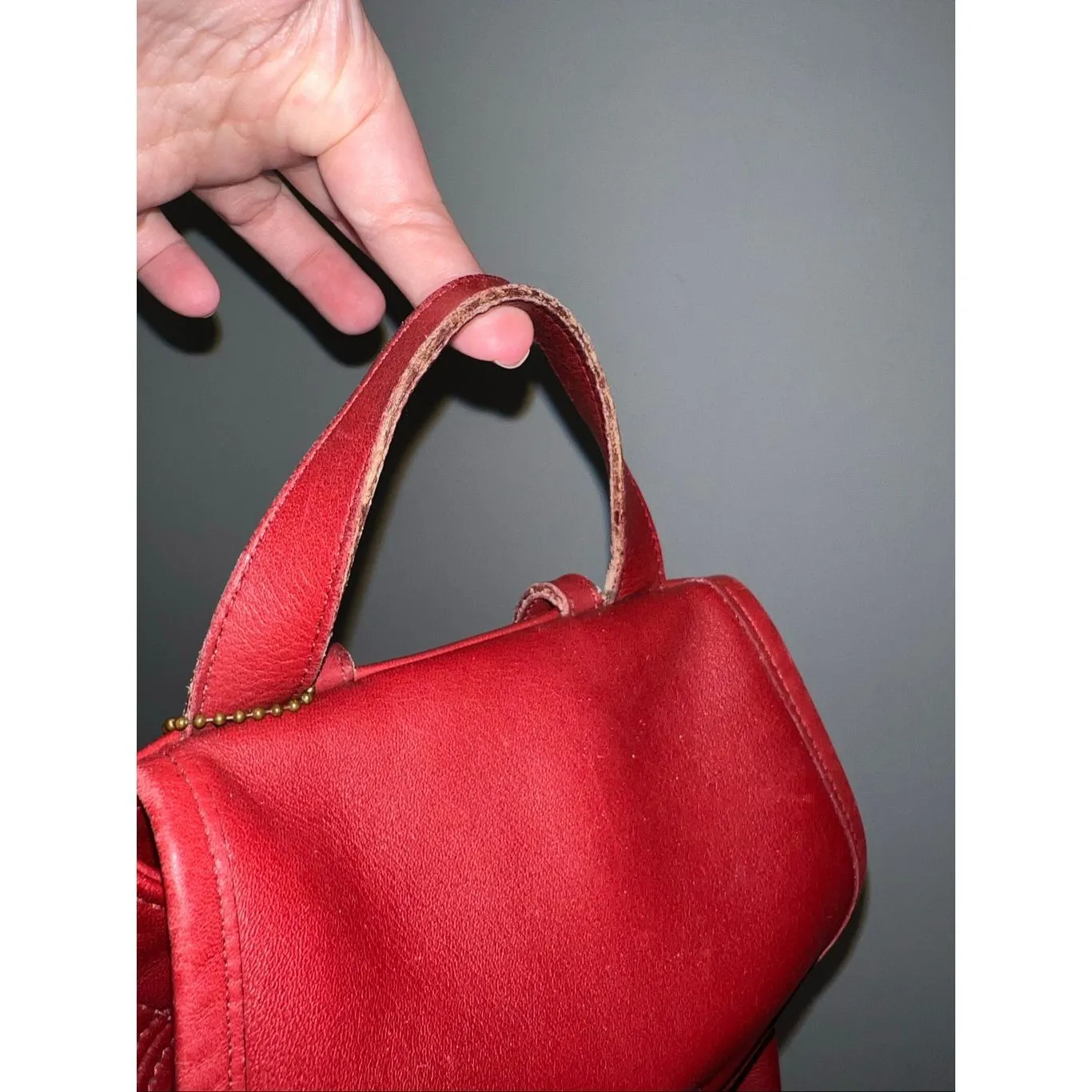 COACH RED Vintage Bantam Soho Daypack 4152 Mini Backpack - Image 3