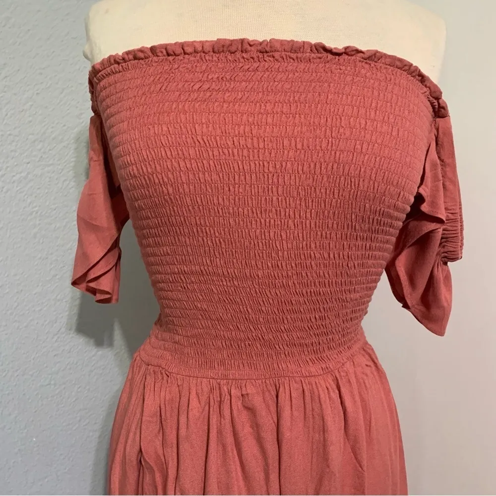 Young Fabulous and Broke Mauve Maxi Slit Size M - Image 4