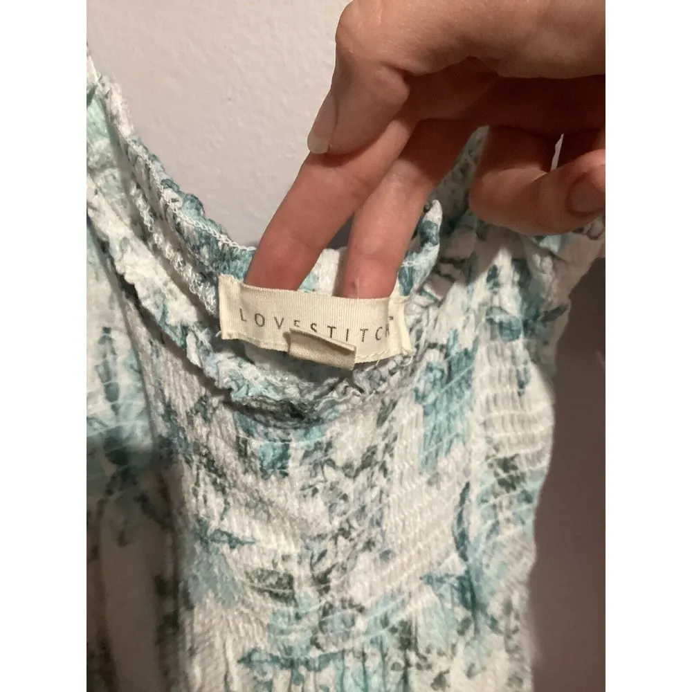 Lovestitch Smocked Floral Long Sleeve Blouse - Image 4