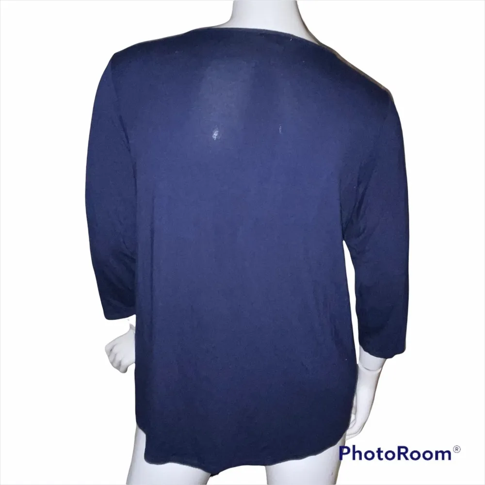 Ava James  floral patchwork blouse - Image 3