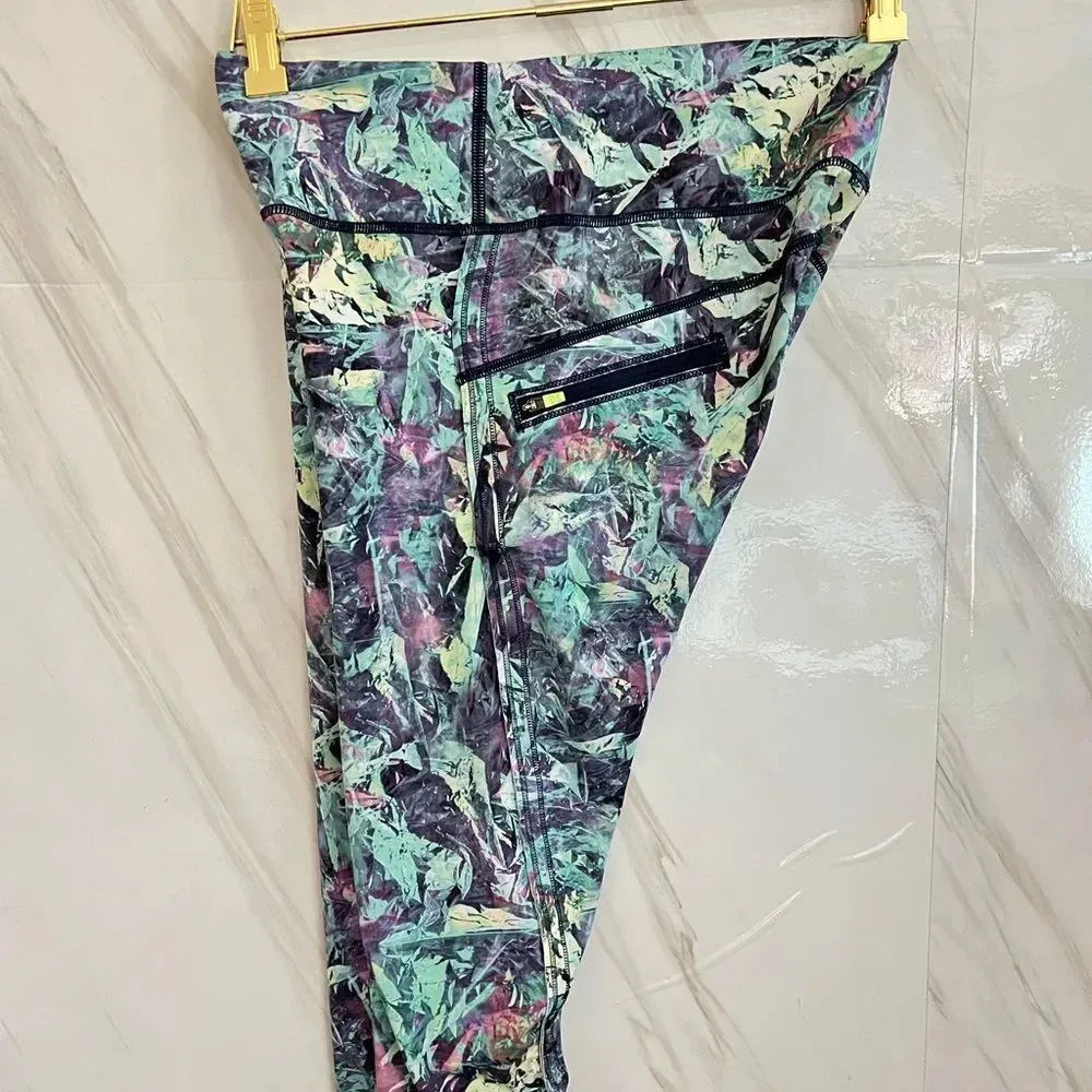 Lululemon Run Top Speed Crop Iridescent Multi Size 6 - Image 7