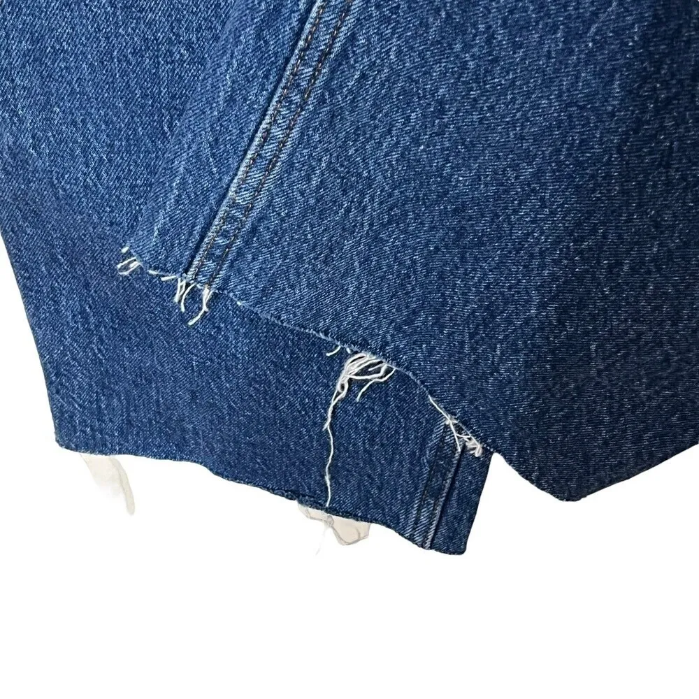 Abercrombie & Fitch Curve Love 90s Jeans Women’s Size 29 8 Short Ultra High Rise - Image 8