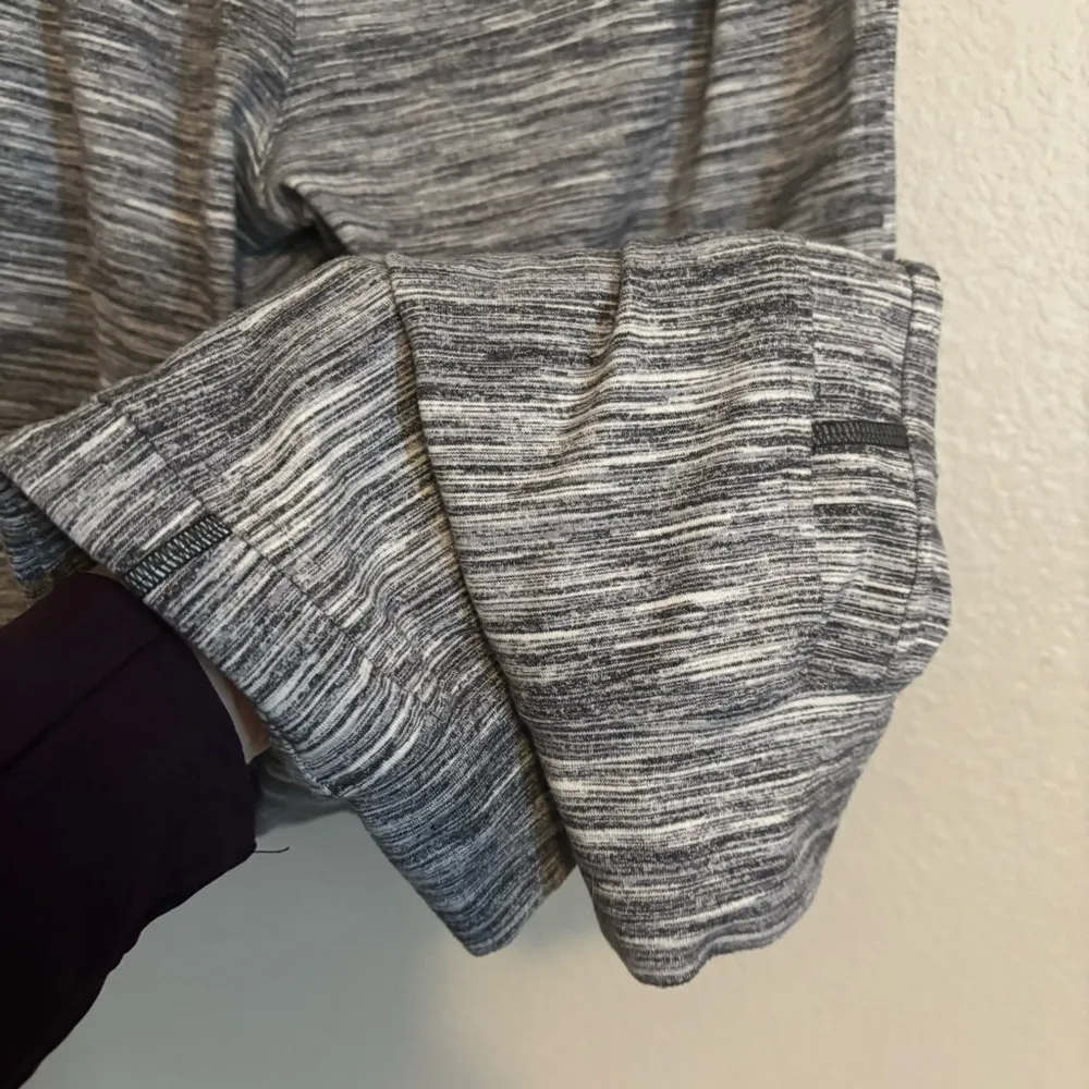 Lululemon ready to Rulu gray white black Spacedye jogger sweatpants atheleisure - Image 5