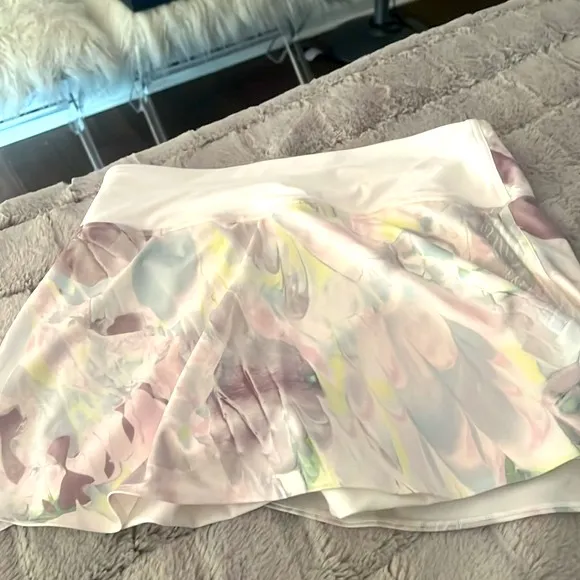 Lululemon High-Rise Wrap Tennis Skirt ‘NOUV/WHT’ 6 - Image 2