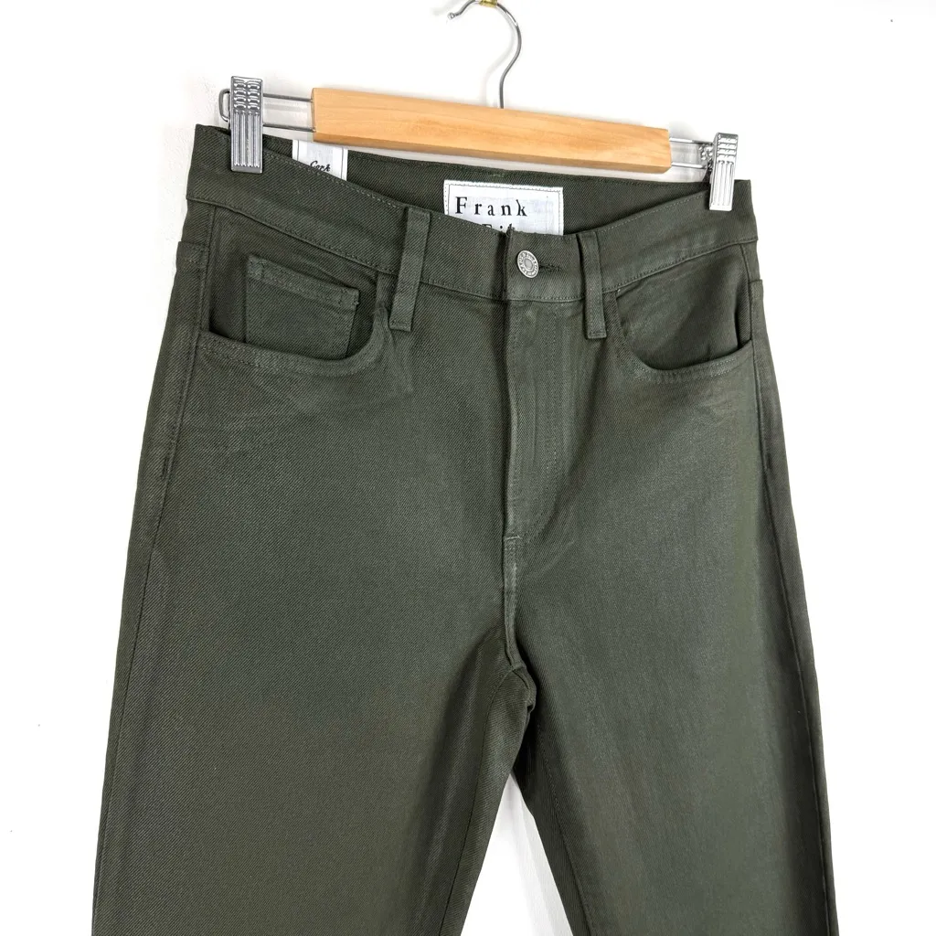 Frank & Eileen Everyday Jeans Olive Green Sz 27 NWT - Image 5
