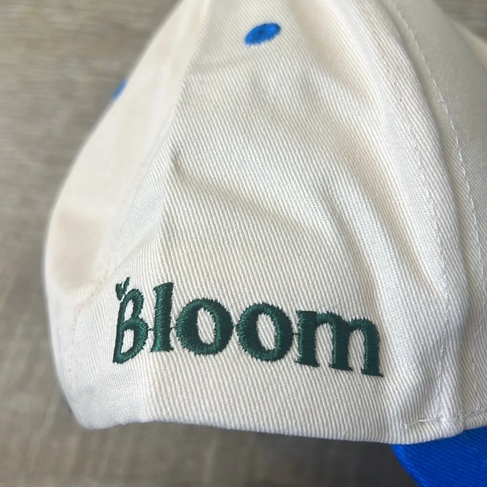 Bloom x LA Adjustable Baseball Cap Blue - Image 4