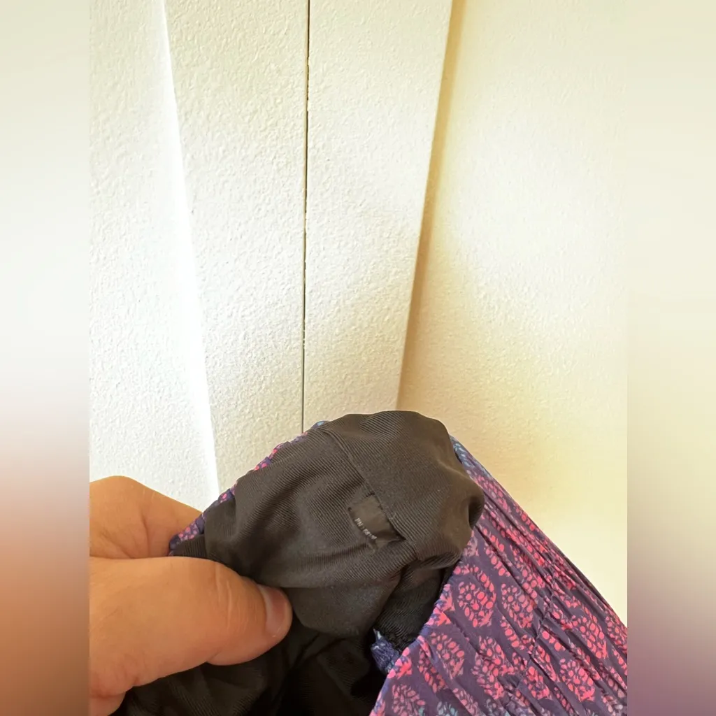 Free People FP Movement Way Home Logo Purple Blue Women’s Shorts Size Medium - Image 9