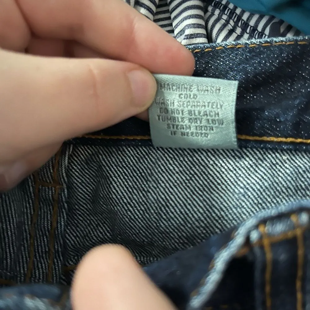 Vintage Fresno The Jean Company Denim Wide Leg Jeans Size 11/12 Blue - Image 6