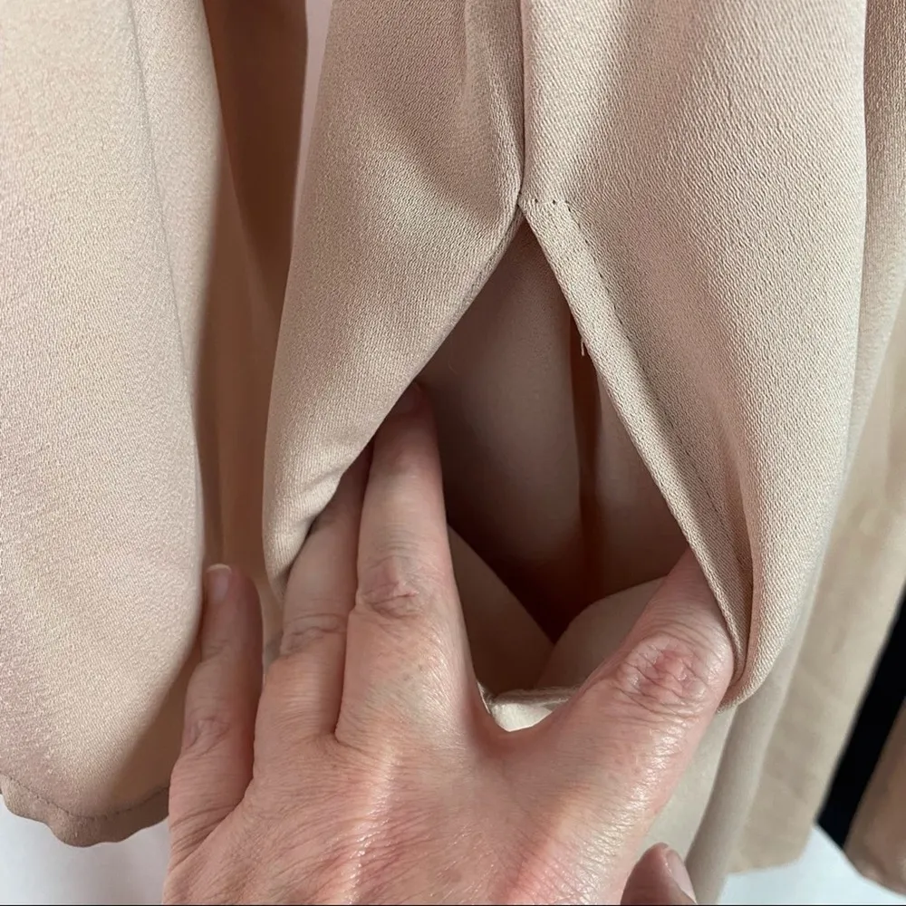 TopShop Beige Tiger Embroidered Duster Jacket Sz.2 - Image 9