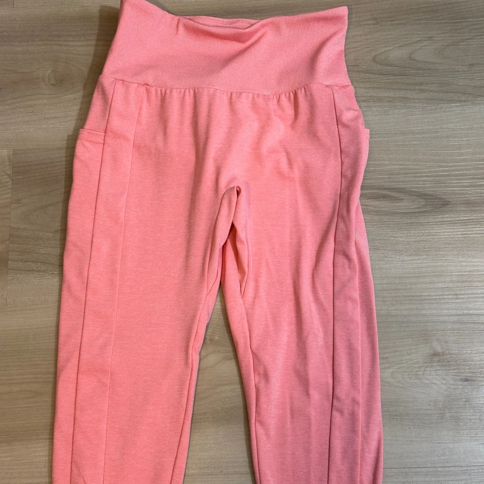 Gymshark Be a Visionary Seamless High Waisted Leggings Coral Pink Size S - Image 2