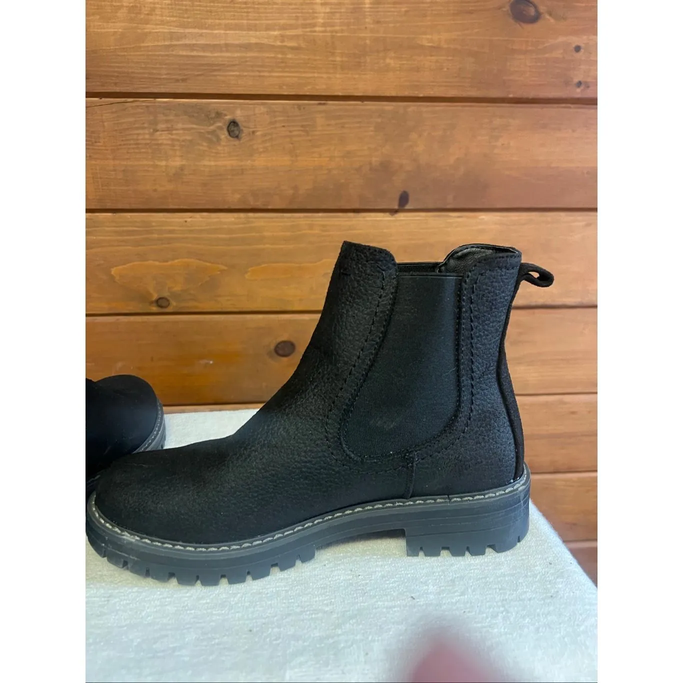 CLIFFS BY WHITE MOUNTAIN Women's Mission Chelsea Boots Sz 7.5 NWOB Black - Image 5